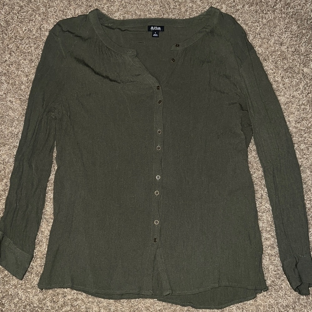 Women’s a.n.a. Blouse Size L